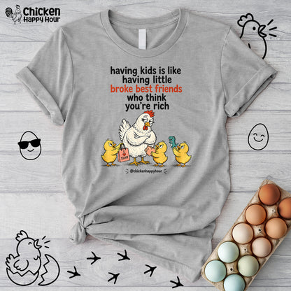 Having Kids Unisex Tee