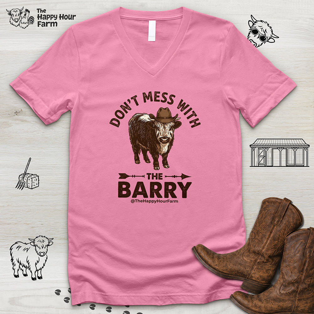 Don't Mess With the Barry V-Neck Tee