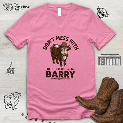 Don't Mess With the Barry V-Neck Tee