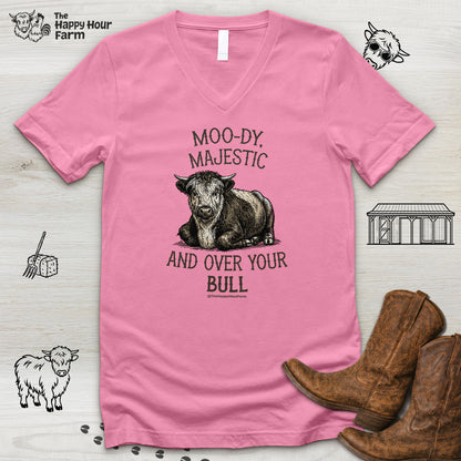 Moody Majestic V-Neck Tee