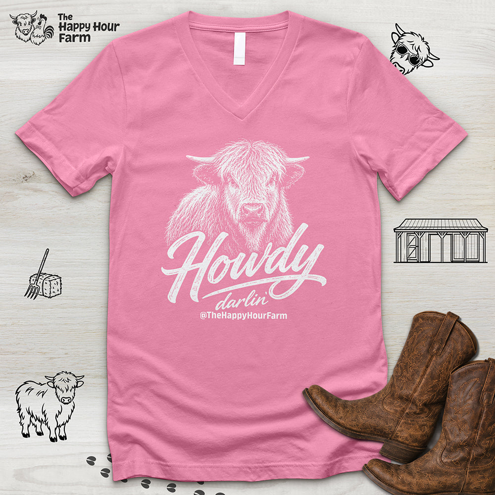 Howdy Darlin V-Neck Tee