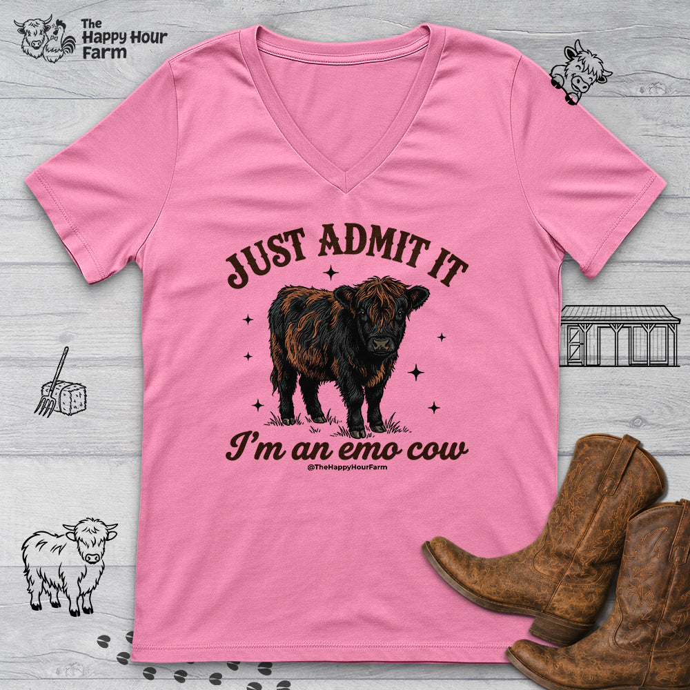 Just Admit It V-Neck Tee