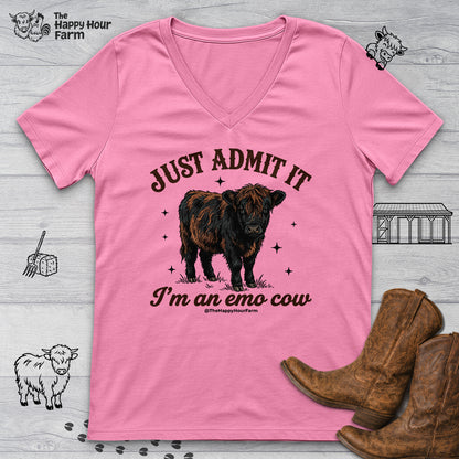 Just Admit It V-Neck Tee