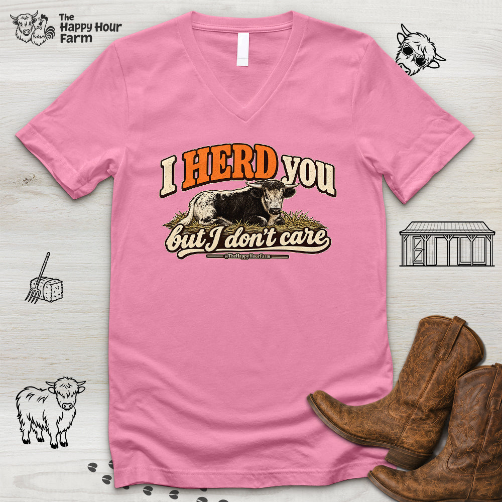 I HERD You V-Neck Tee