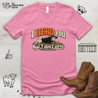 I HERD You V-Neck Tee