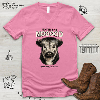 Not In The Mood V-Neck Tee