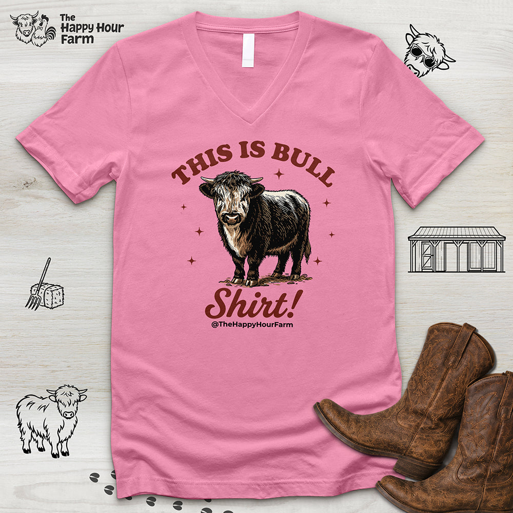 This Is Bull Shirt V-Neck Tee