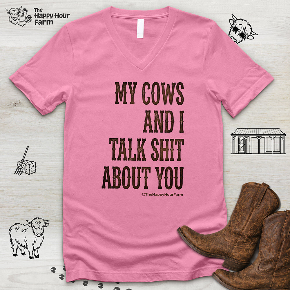 My Cows V-Neck Tee