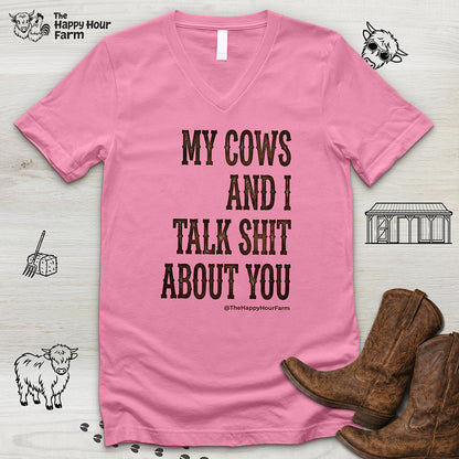 My Cows V-Neck Tee