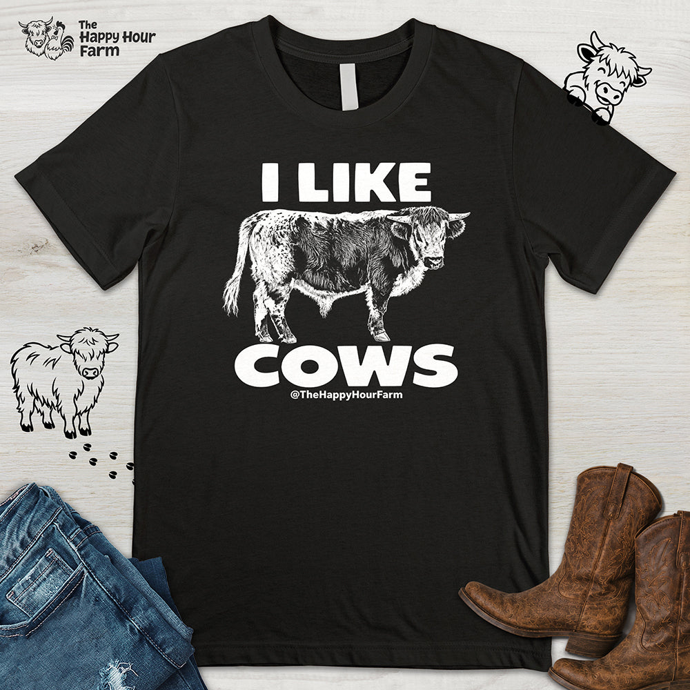 I Like Cows Unisex Tee