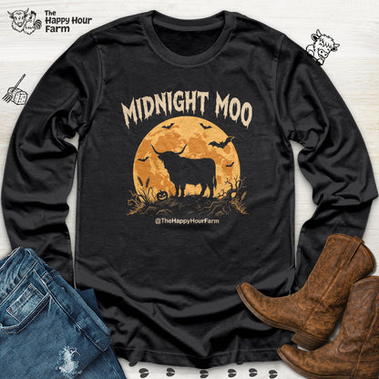 Midnight Moo Long Sleeve