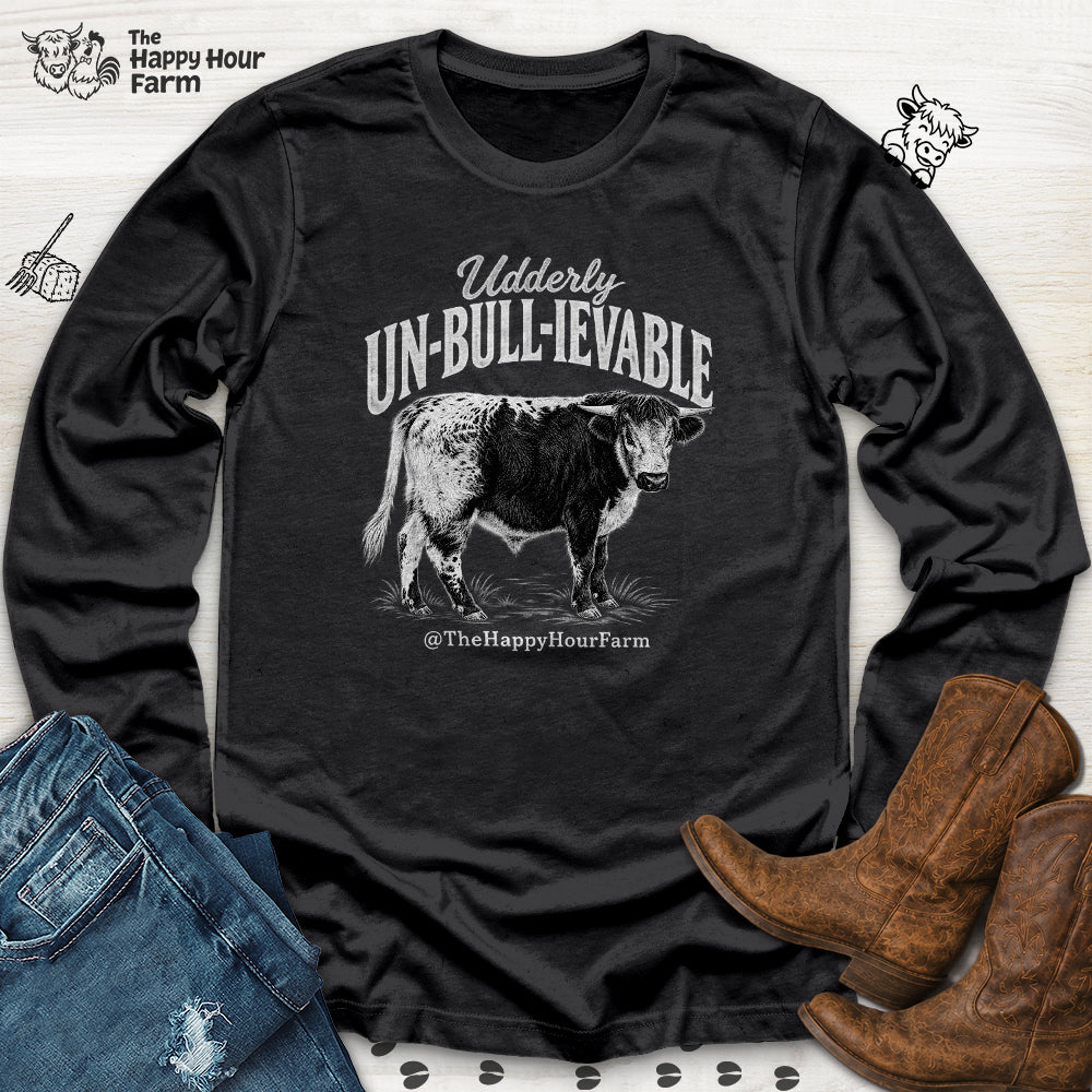 Udderly UN-BULL-IEVABLE Long Sleeve