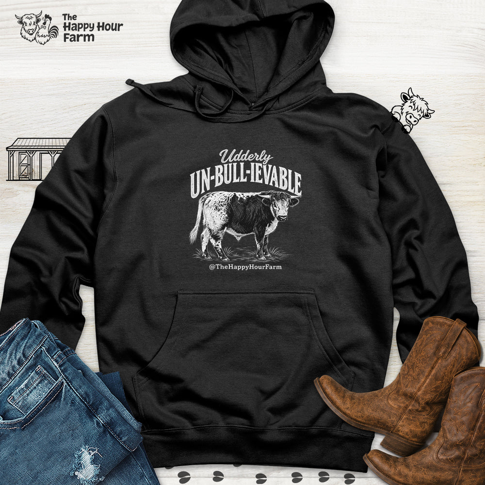 Udderly UN-BULL-IEVABLE Hooded Sweatshirt