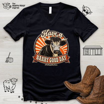 Have a BARRY Good Day V-Neck Tee