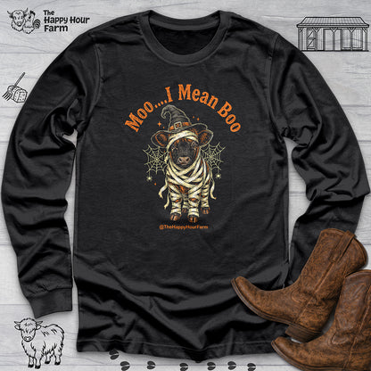 Moo I Mean Boo Long Sleeve