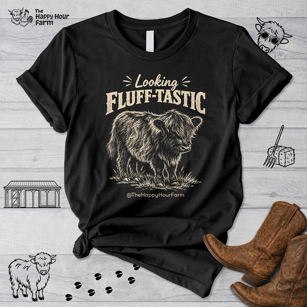 Looking FLUFF-TASTIC Unisex Tee