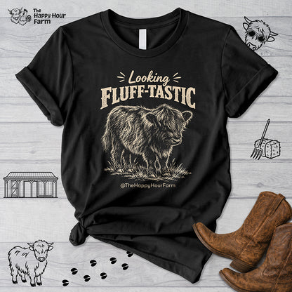 Looking FLUFF-TASTIC Unisex Tee