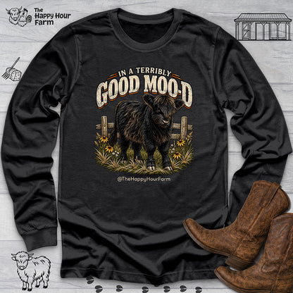 In a Terribly GOOD MOO-D Long Sleeve