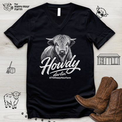 Howdy Darlin V-Neck Tee