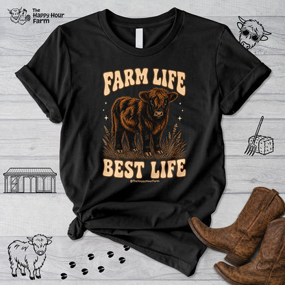 Farm Life Best Life Unisex Tee