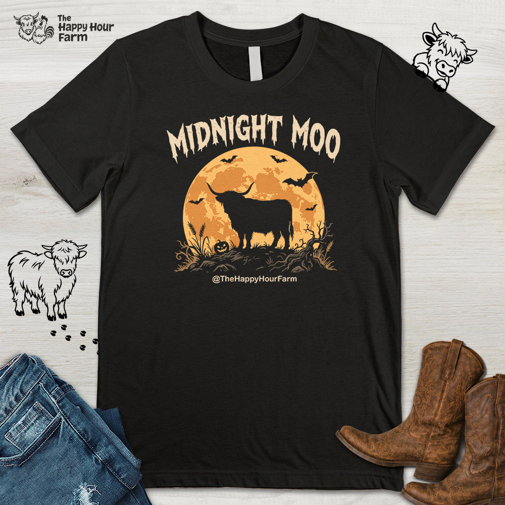 Midnight Moo Unisex Tee