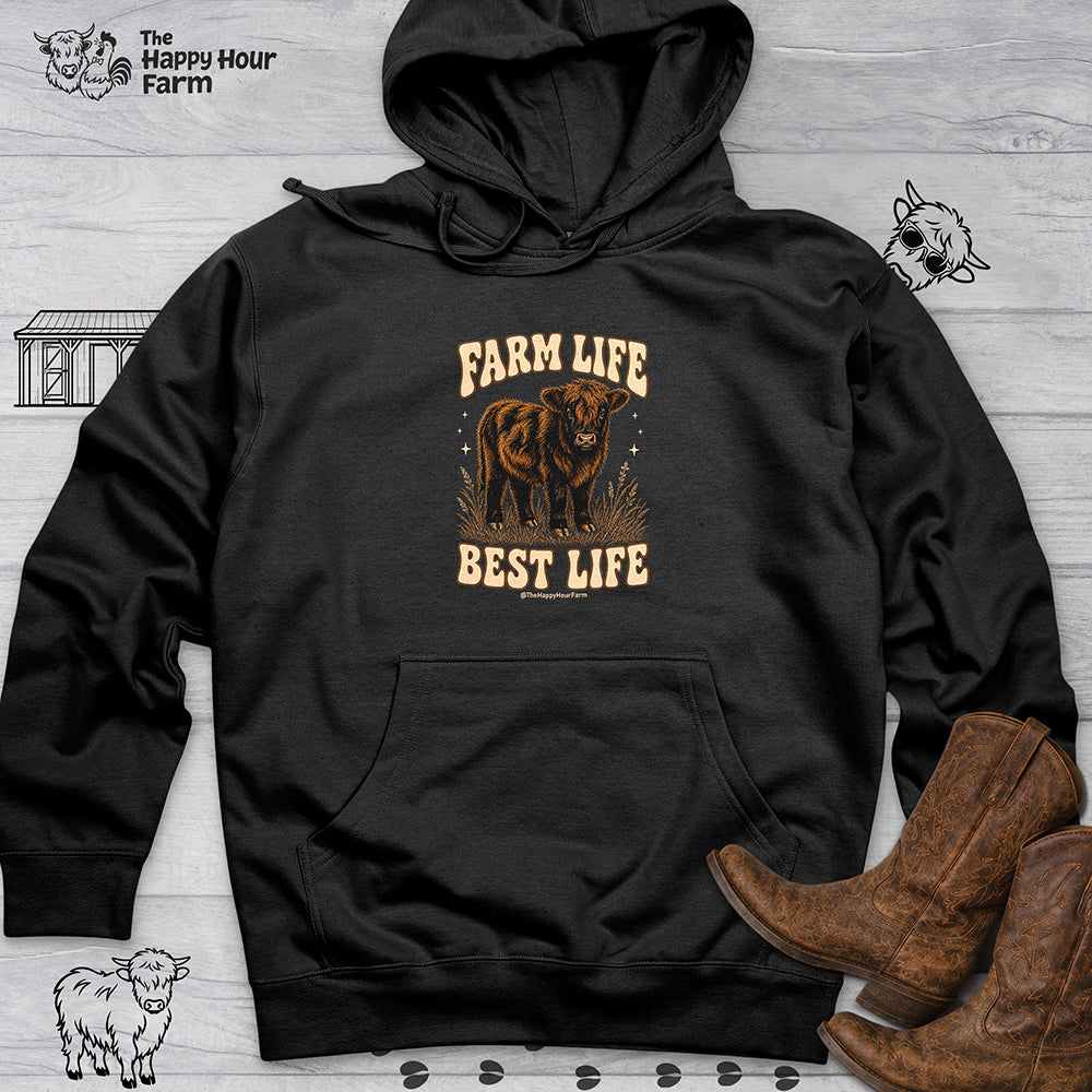 Farm Life Best Life Hooded Sweatshirt