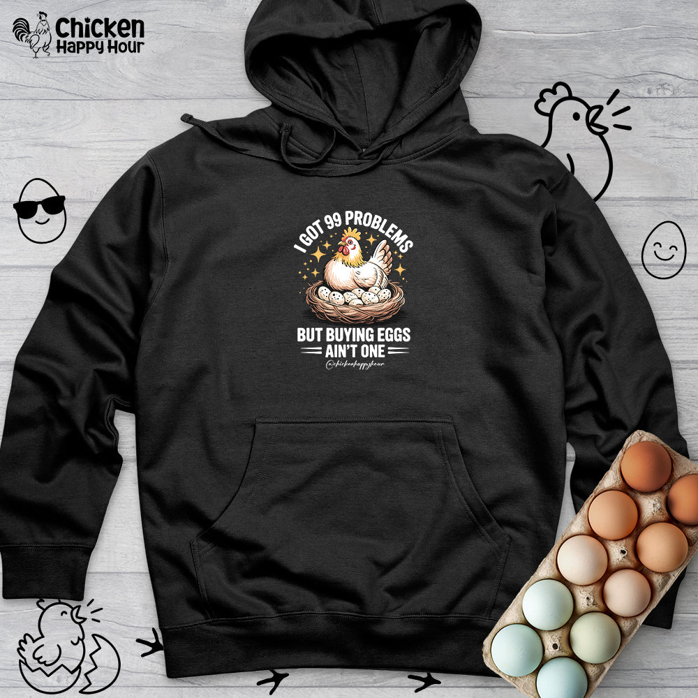 Buying Eggs Hooded Sweatshirt