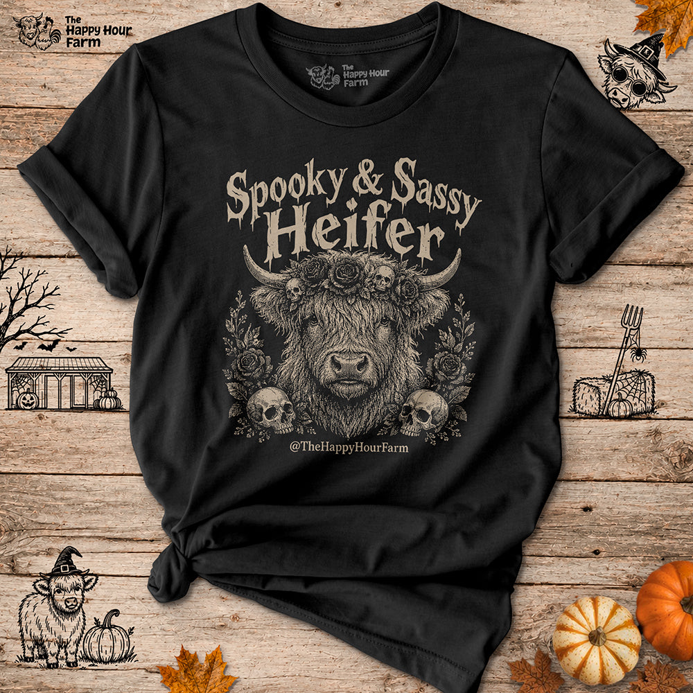 Spooky & Sassy Heifer Unisex Tee