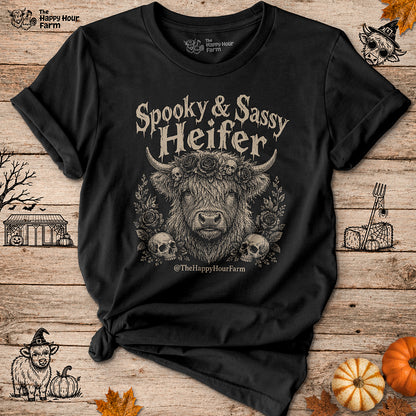 Spooky & Sassy Heifer Unisex Tee