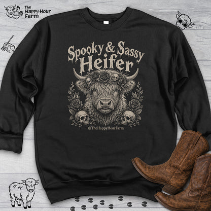 Spooky & Sassy Heifer Sweatshirt