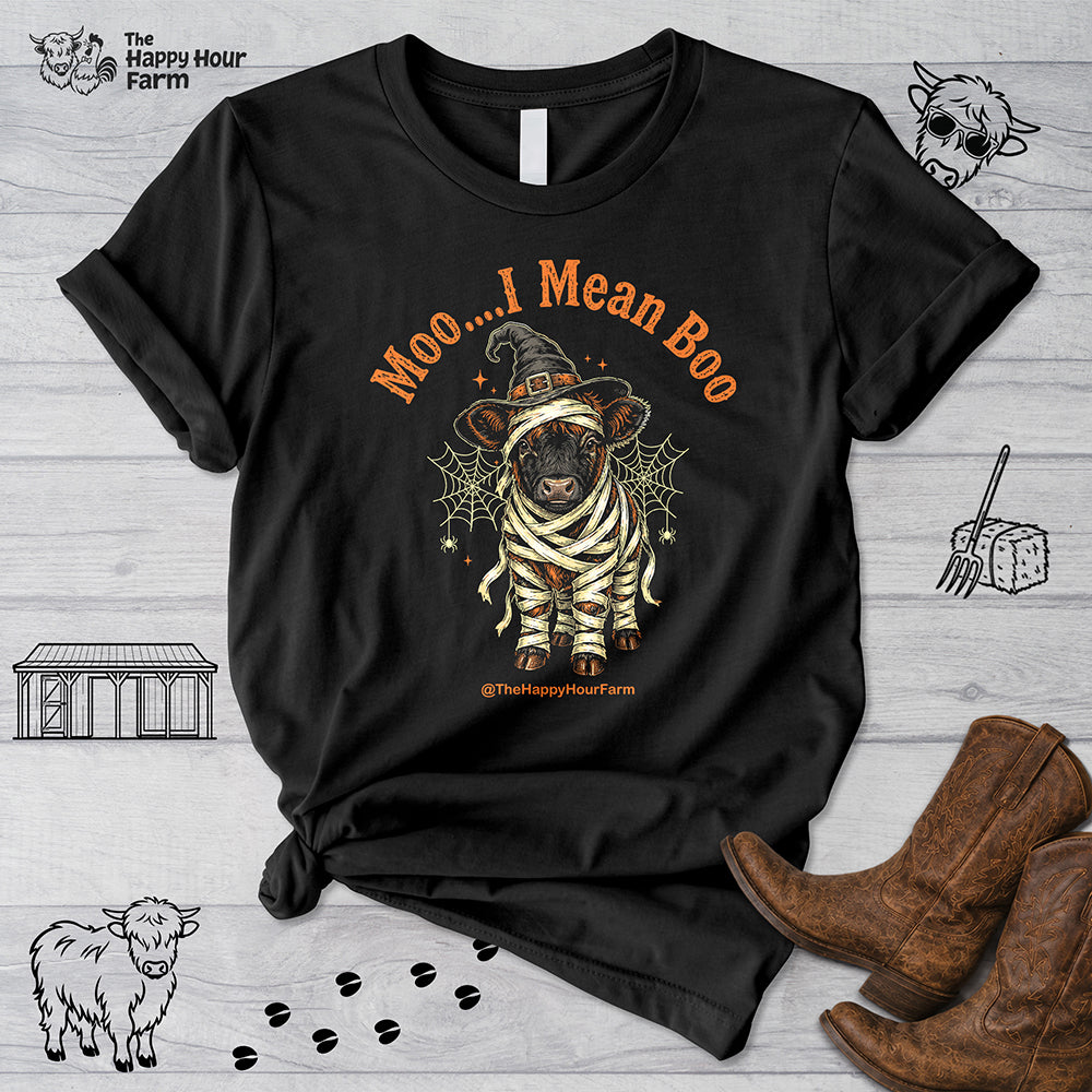 Moo I Mean Boo Unisex Tee