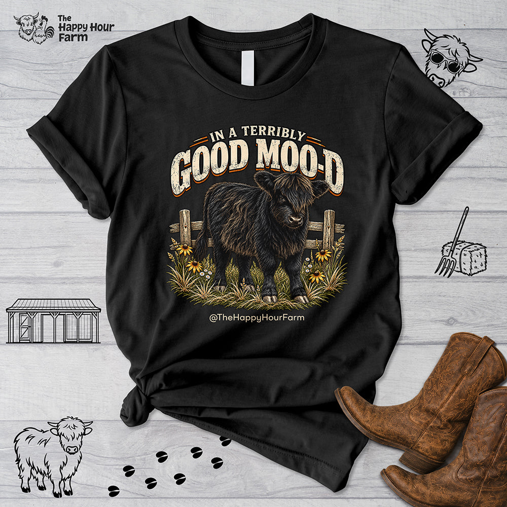 In a Terribly GOOD MOO-D Unisex Tee