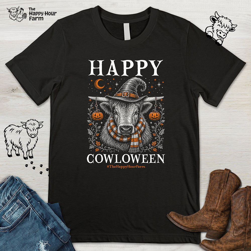 Happy COWloween Unisex Tee
