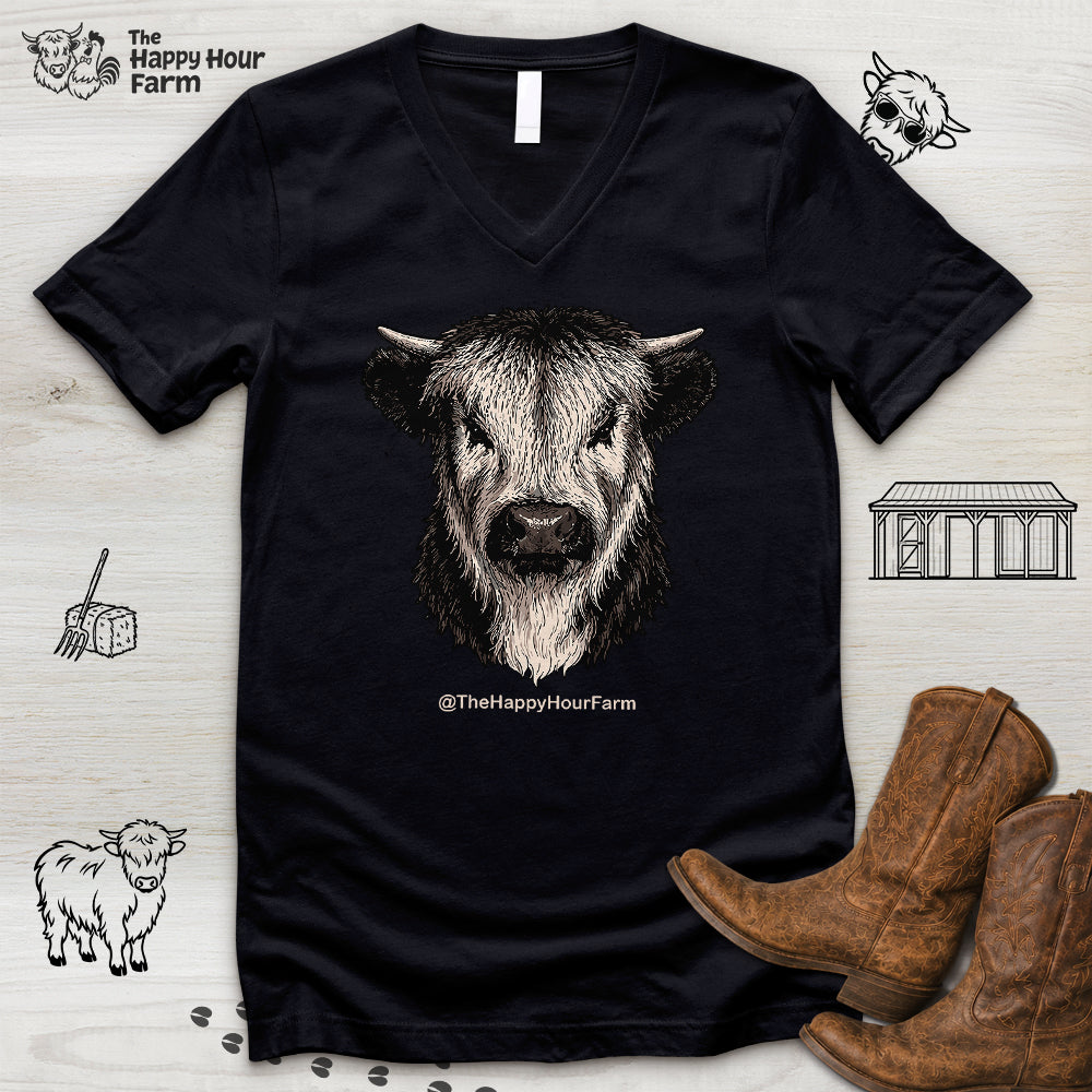 Too Cool To Chill V-Neck Tee