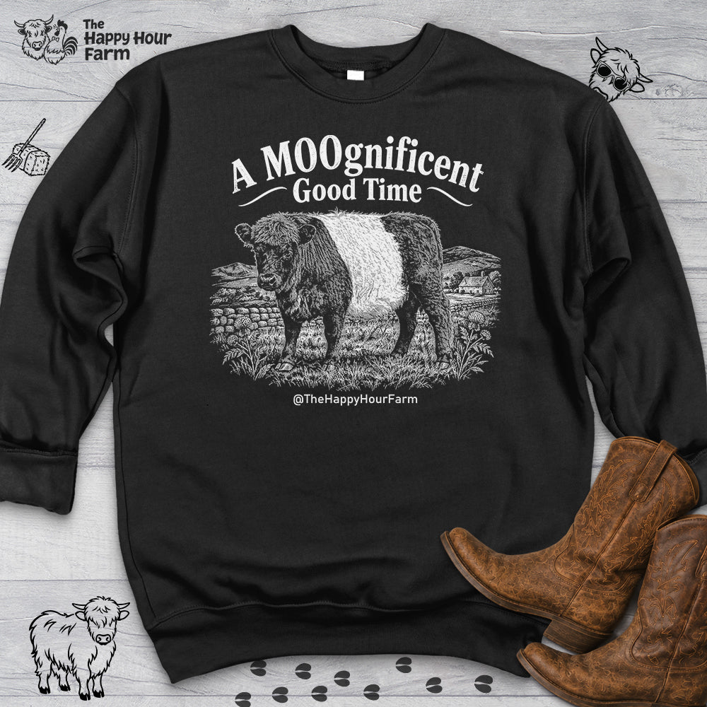 A MOOgnificent Good Time Sweatshirt
