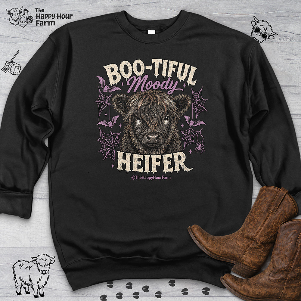Bootiful Moody Heifer Sweatshirt