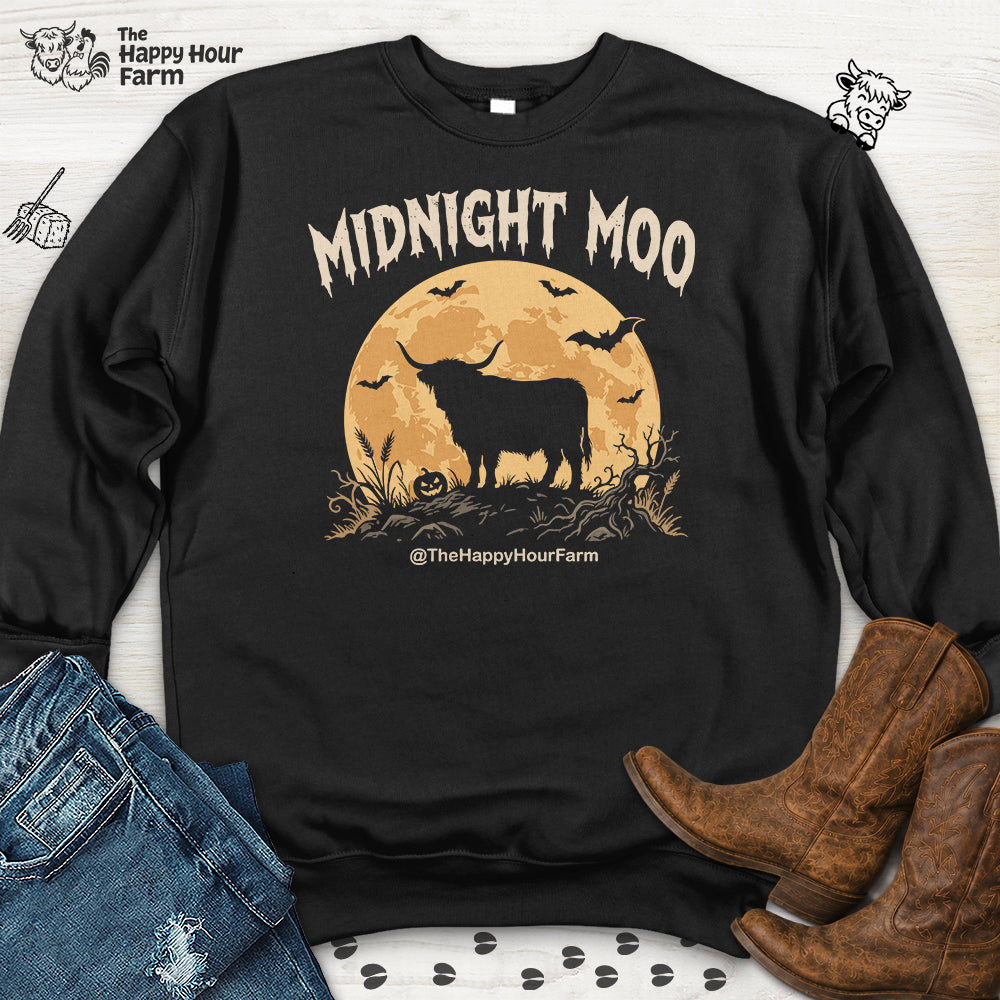 Midnight Moo Sweatshirt