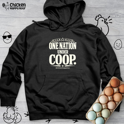 One Nation Under Coop Hooded Sweatshirt