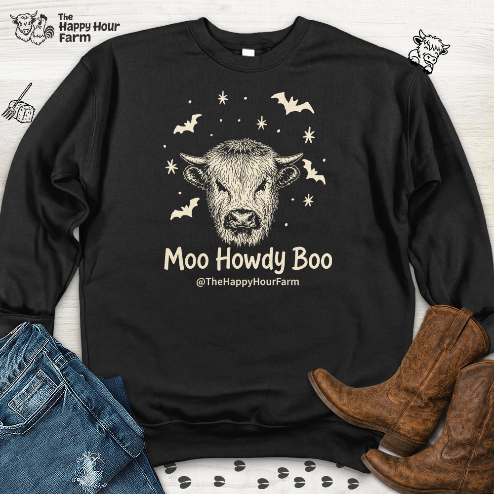 Moo Howdy Boo Sweatshirt