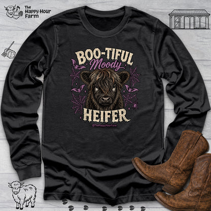 Bootiful Moody Heifer Long Sleeve