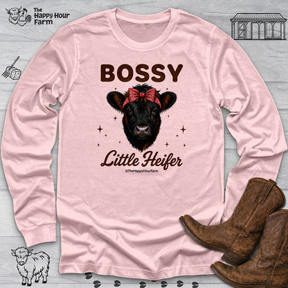 Stay Calm And Moo On Long Sleeve