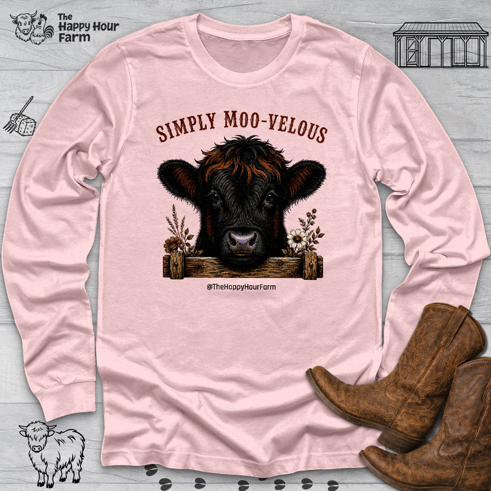 Simply Moo-Velous Long Sleeve