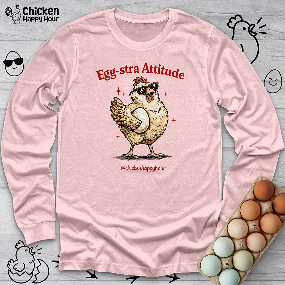 Egg-stra Attitude Long Sleeve