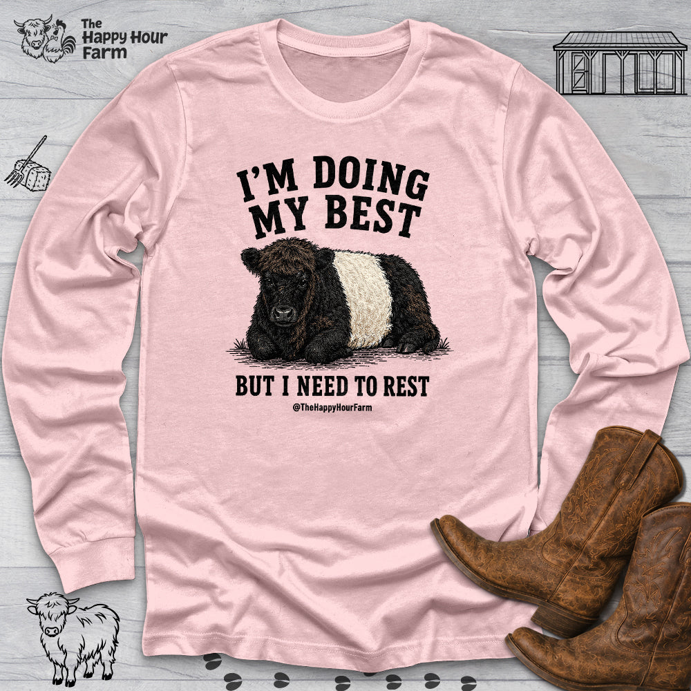 I'm Doing My Best Long Sleeve