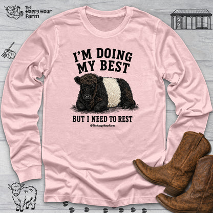 I'm Doing My Best Long Sleeve