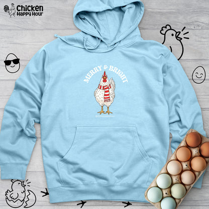 Merry & Bright Hooded Sweatshirt