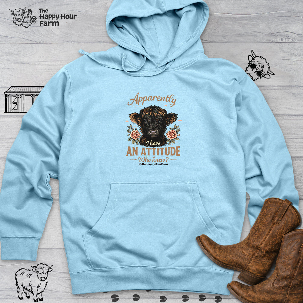 Apparently I Have an Attitude 2 Hooded Sweatshirt