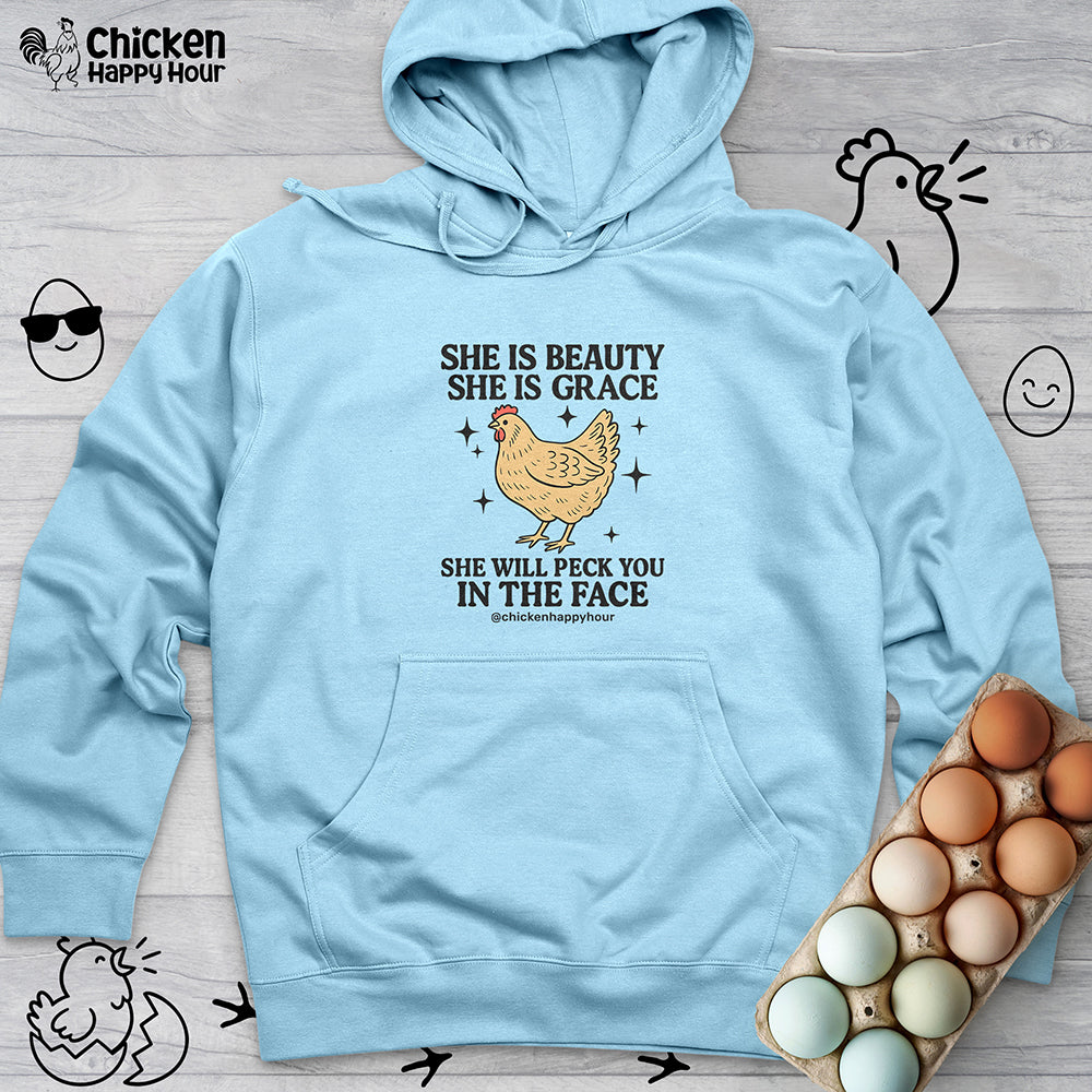 She is Beauty Hooded Sweatshirt