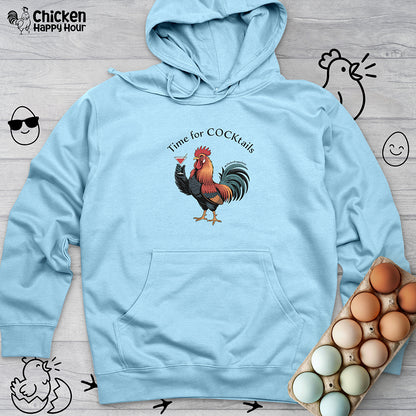 Time for Cocktails Hooded Sweatshirt