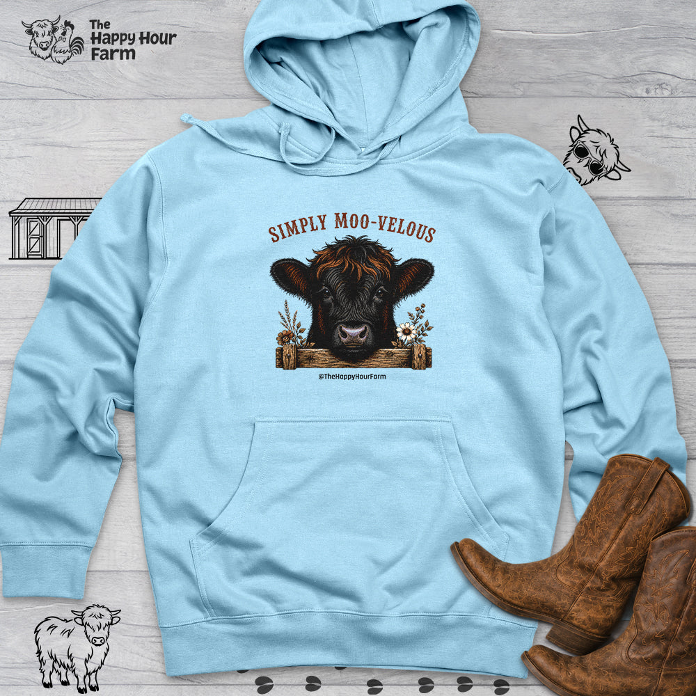 Simply Moo-Velous Hooded Sweatshirt
